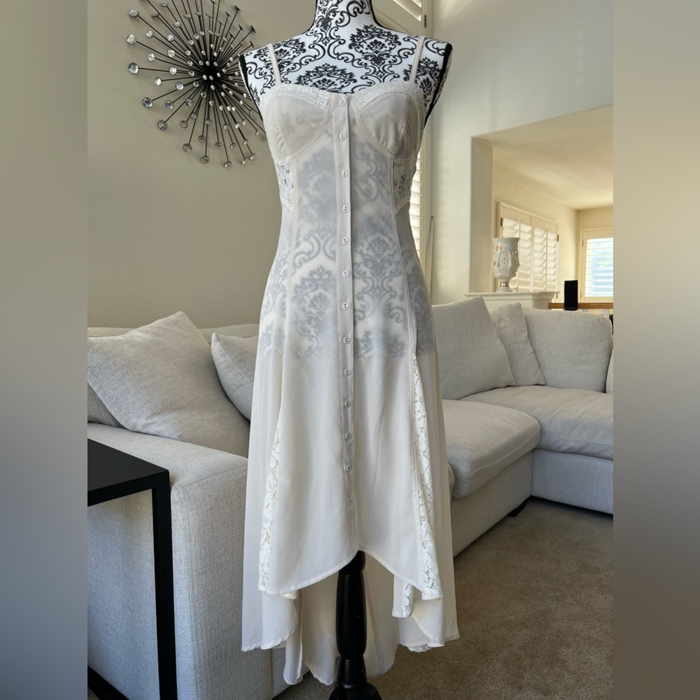 Kimchi Blue Cream Mini Dress Size XS